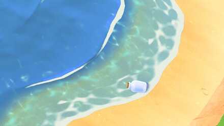 メッセージボトルの画像