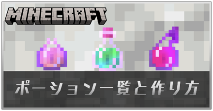 ポーション作り方と一覧