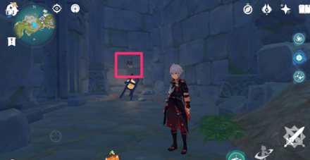 小部屋に入って直ぐの方のレバーも起動する