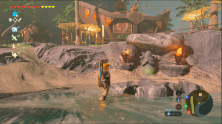 ウオトリー村の女神像