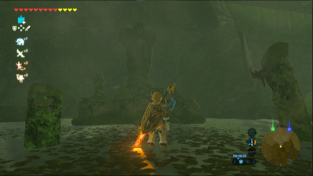 勇気の泉の女神像