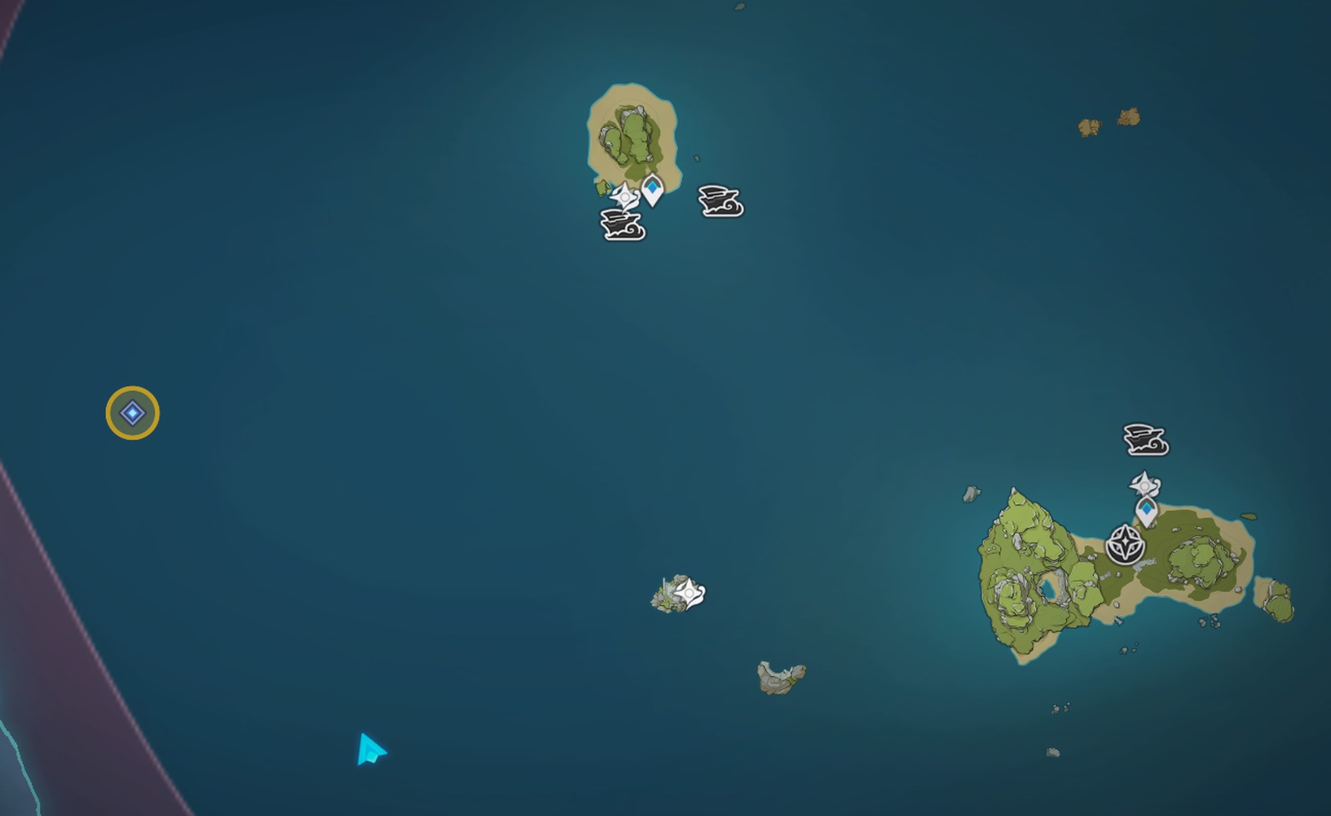 四ツ礁の宝探し