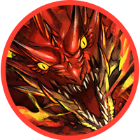 オセロニアの［猛火の咆哮］ハイサラマンダーの画像