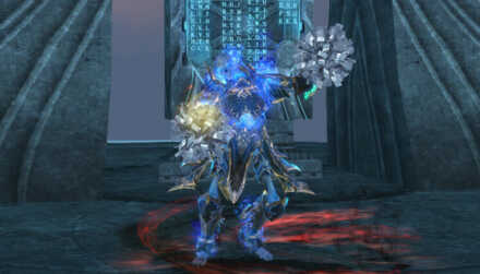 ブルーゲイルさん 骸骨