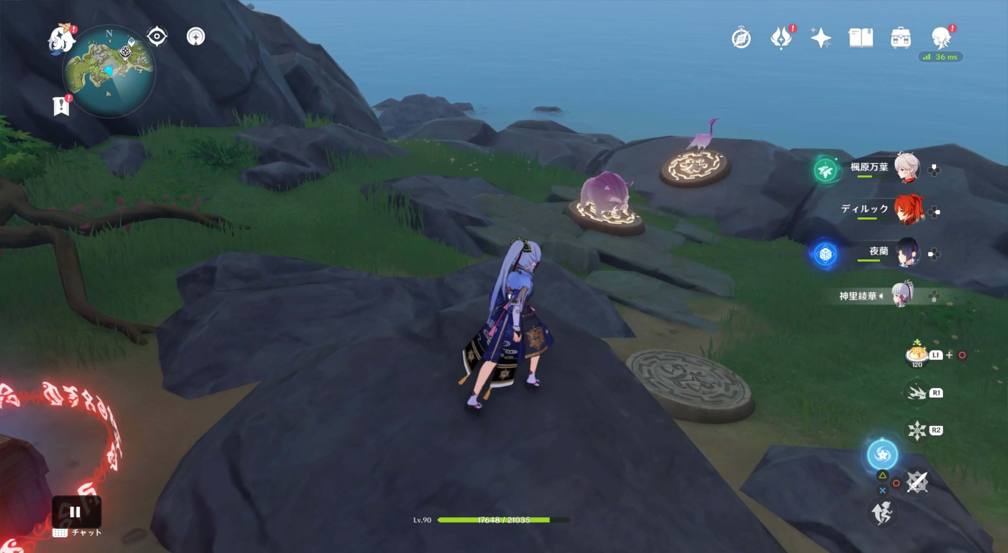 3つの台座ギミック