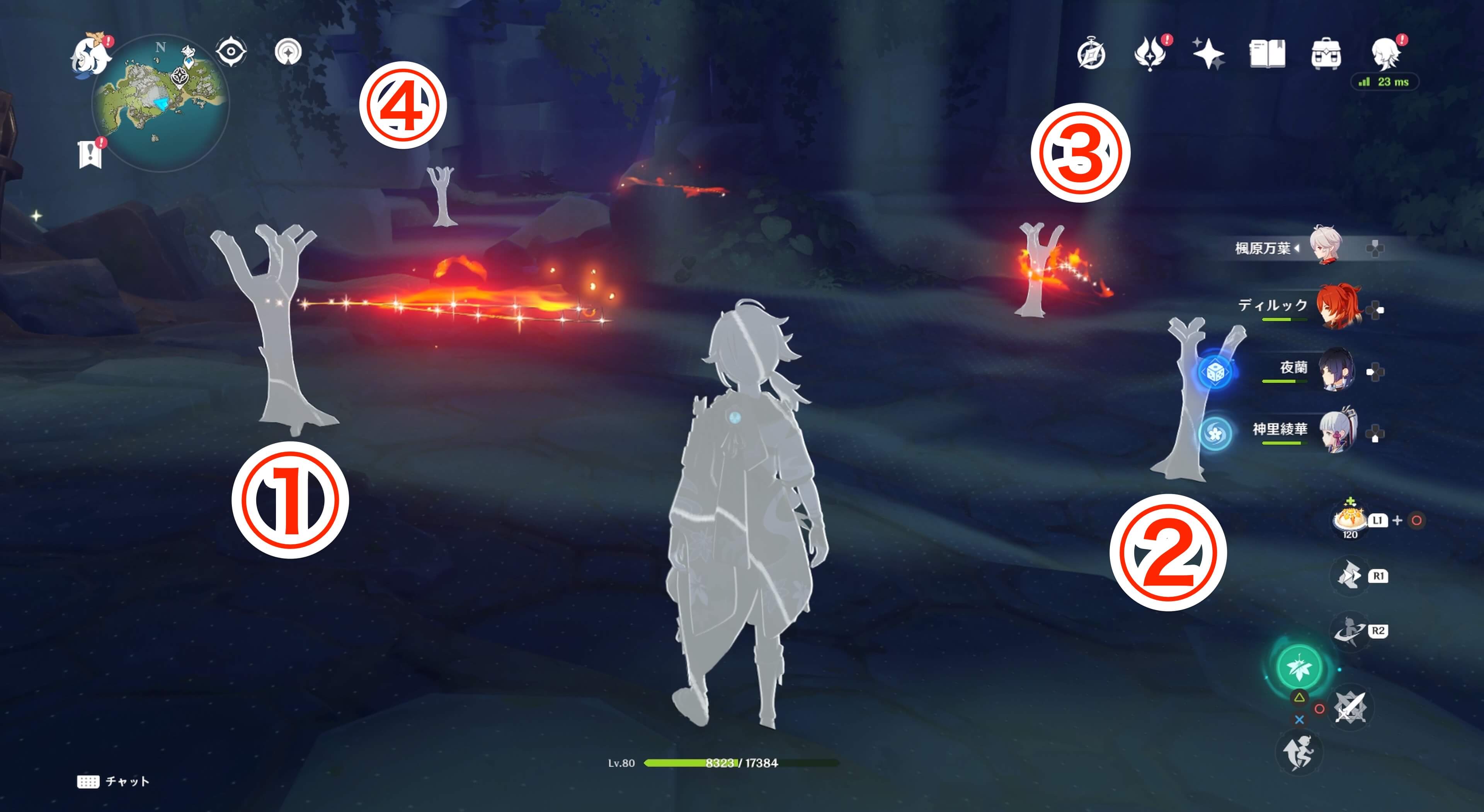 松明ギミック③