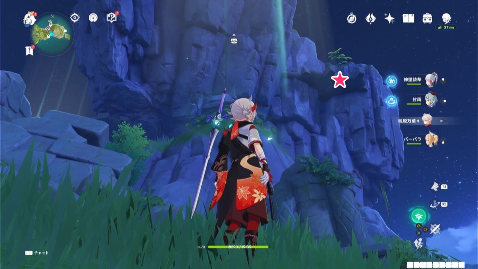 星光凝核の俯瞰