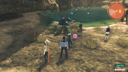 フォーニス地方の草の周囲を探してみよう