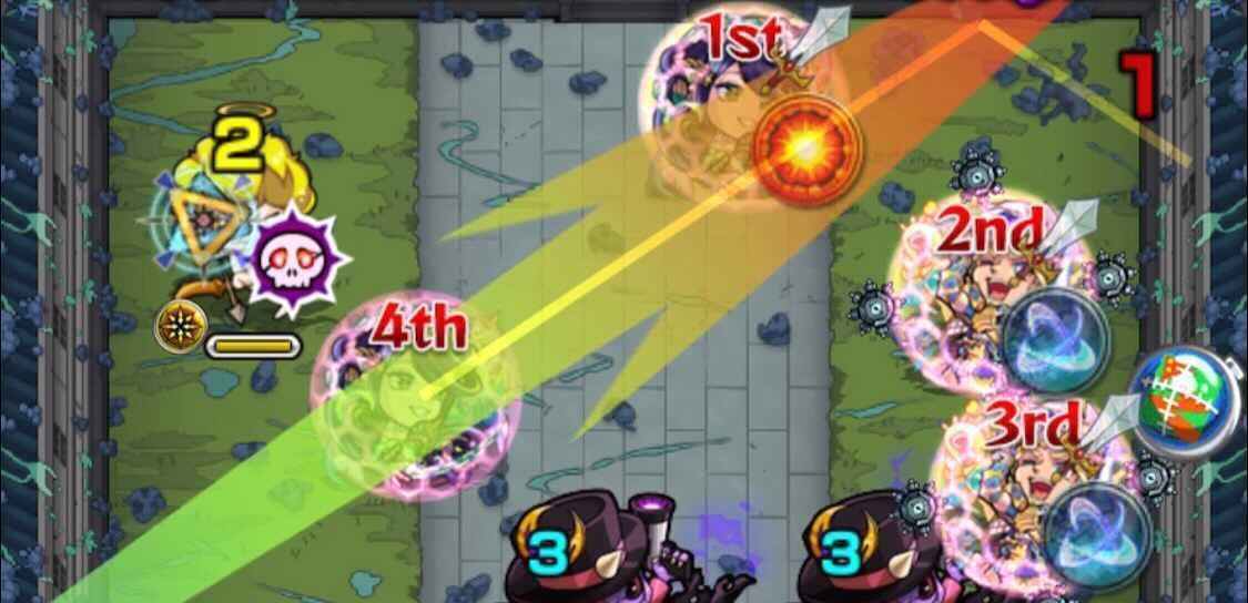 サヴェージ・ガーデン作戦 仲間に触れて攻撃