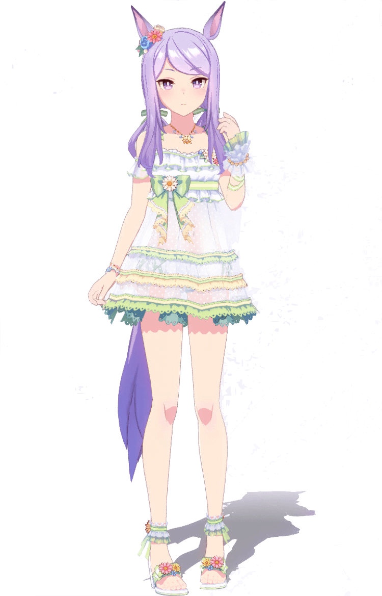 メジロマックイーンの立ち絵