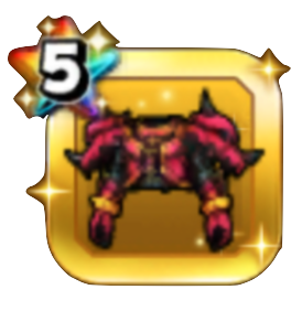 深紅巨竜の鎧上