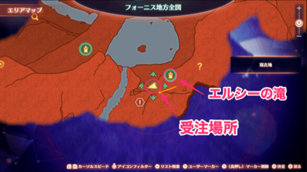 優しい右手の詳細マップ