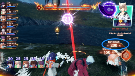 チェインアタックによるオーバーキル