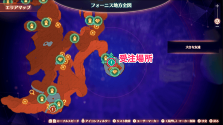 コロニー30のマップ