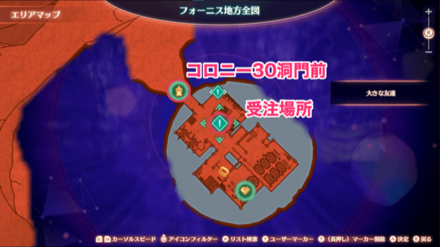 大きな友達の詳細マップ