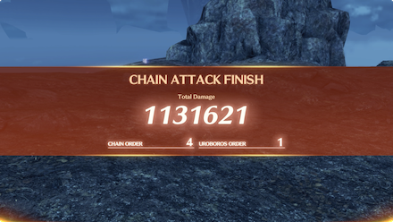 アタッカー集中パターンのリザルト