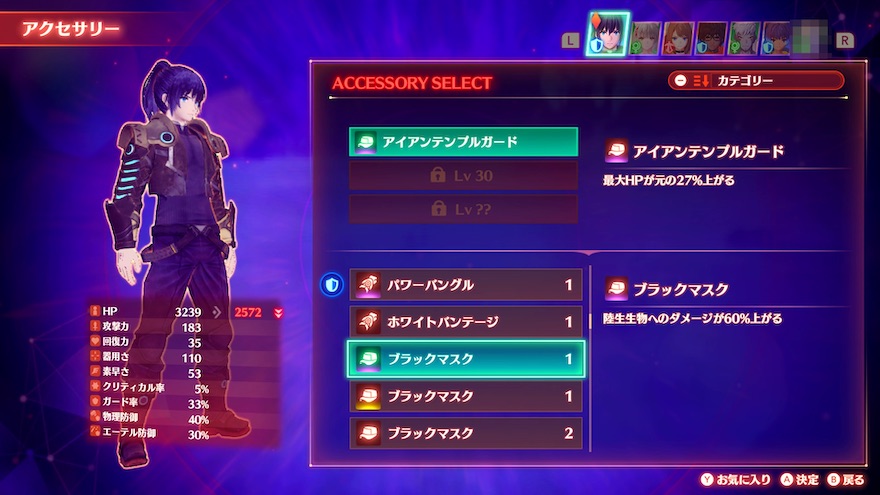 タイプ特攻アクセサリー