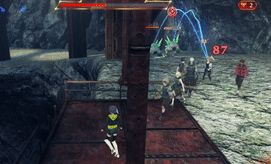 ハシゴを使用する