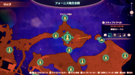 犀利のトーラスマップ