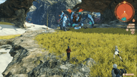 大型モンスターを倒すとクリア