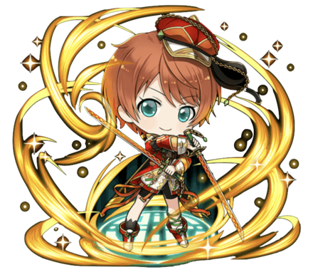 彩霞乱刀 陸遜の覚醒前イラスト