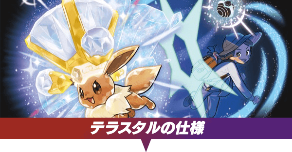 テラスタルの仕様とやり方