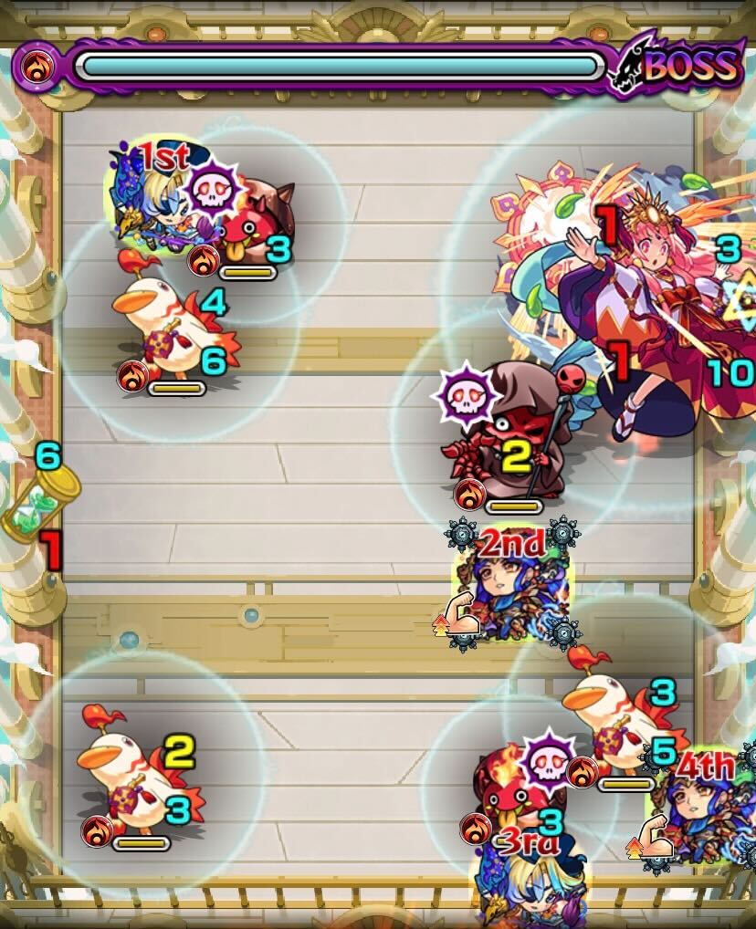 天魔の孤城1ボス1