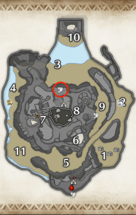 密林　釣り場　サブキャン上