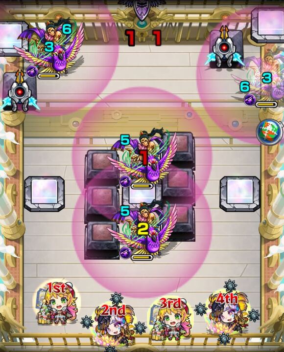 天魔の孤城4ステージ1