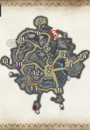 城塞高地　錦魚の釣り場