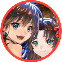 オセロニアの［おハジケ二竜将］景光＆雷葉の画像