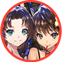 オセロニアの［バカンス竜武双］景光＆雷葉の画像