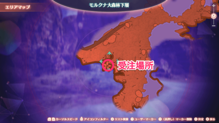 森の暮らしの詳細マップ