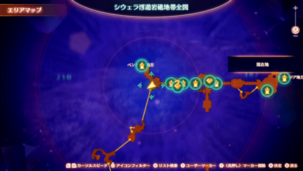 グラウンリィブラ場所