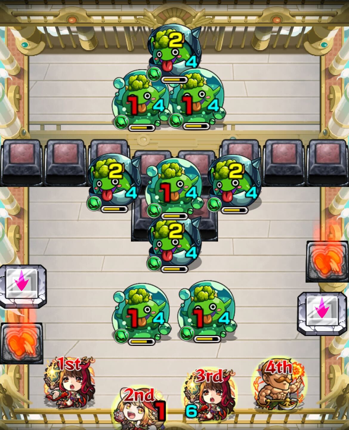 天魔の孤城8ステージ1