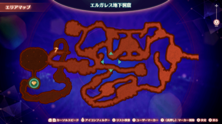 地下洞窟マップ