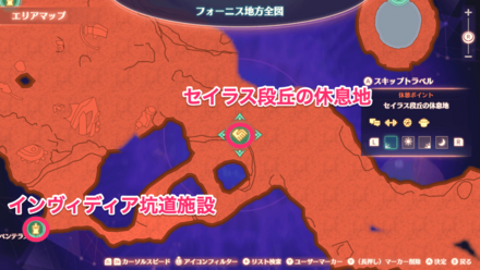 恐怖の異音の詳細マップ