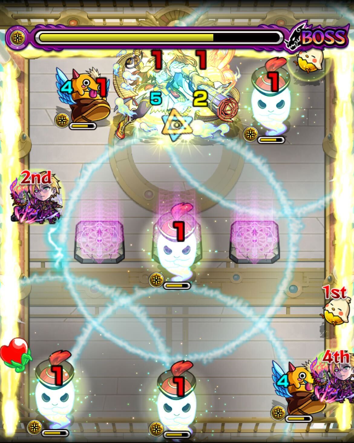 天魔の孤城5ボス3ザコ処理後