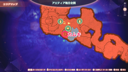 ノア達の教導・研究編の詳細マップ