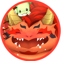 オセロニアの［花より団子］お花見ドラゴンの画像