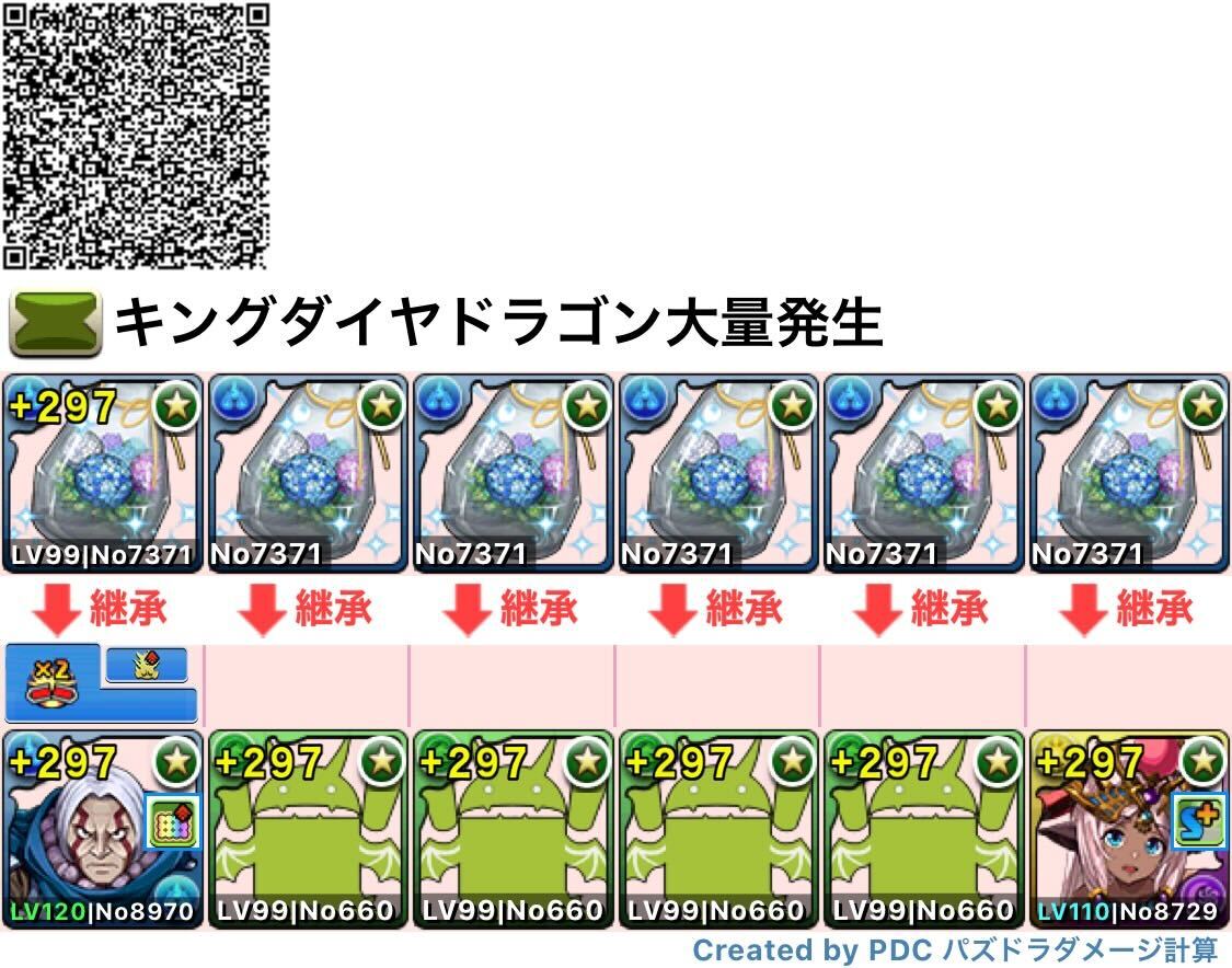 キングダイヤ大量発生周回パーティ