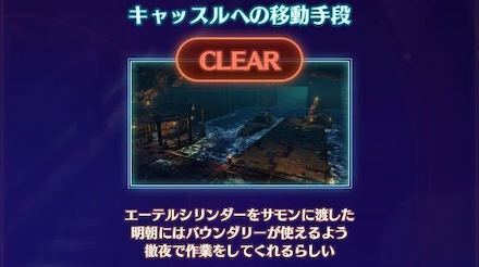 キャッスルへの移動手段