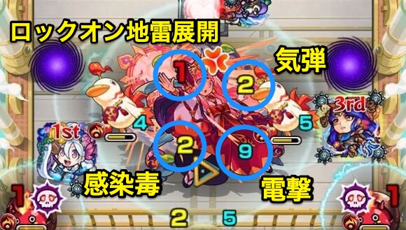 天魔の孤城1攻撃パターン