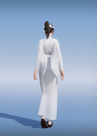 白装束の幽霊画像