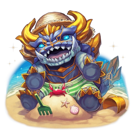 オセロニアの［浜遊びの夏］ランドタイラントの画像