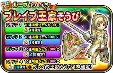 【星ドラ】ブレイブ王家装備ガチャシミュレーターのサムネイル