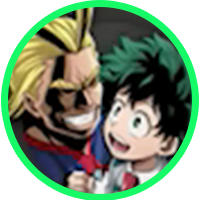 オセロニアの［憧憬］緑谷出久＆オールマイトの画像