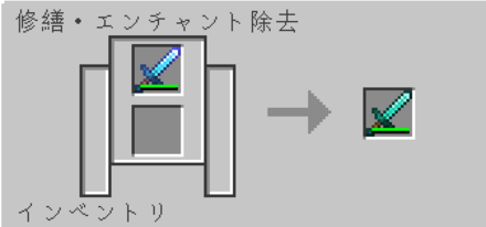 砥石　エンチャント除去