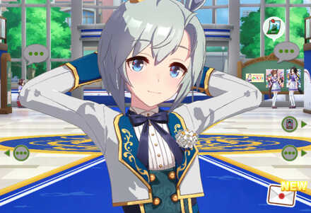 ホーム画面がアニバーサリーの特別仕様に変更