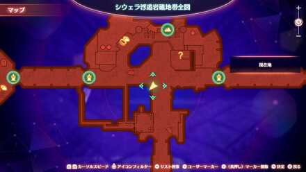 キャッスルの衛士隊の詳細マップ